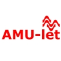 AMU-let logo, AMU-let contact details