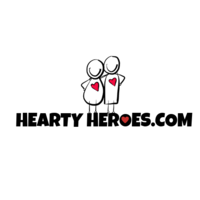 Hearty Heroes logo, Hearty Heroes contact details