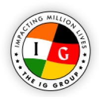 The IG Group logo, The IG Group contact details