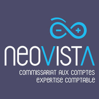 - NEOVISTA - logo, - NEOVISTA - contact details