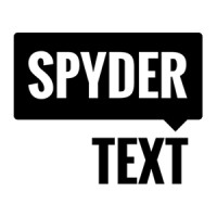 SpyderText logo, SpyderText contact details