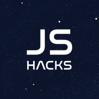 JSHacks logo, JSHacks contact details