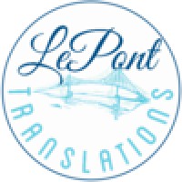 Le Pont Translations logo, Le Pont Translations contact details