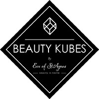 Beauty Kubes by Eve of St Agnes. logo, Beauty Kubes by Eve of St Agnes. contact details