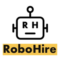 RoboHire logo, RoboHire contact details