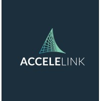 AcceleLink logo, AcceleLink contact details