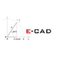 E-CAD logo, E-CAD contact details