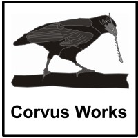 Corvus Works logo, Corvus Works contact details