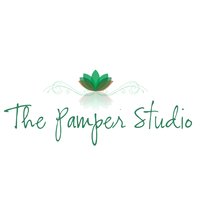 The Pamper Studio logo, The Pamper Studio contact details