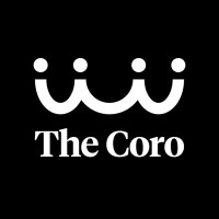 The Coro logo, The Coro contact details