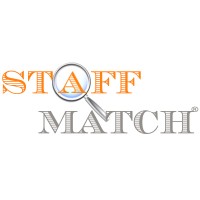 StaffMatch logo, StaffMatch contact details