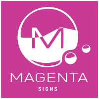 Magenta Signs logo, Magenta Signs contact details