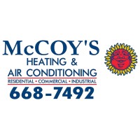 McCoy's Heating & Air logo, McCoy's Heating & Air contact details