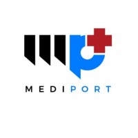 MediPort logo, MediPort contact details