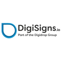 DigiSigns.io logo, DigiSigns.io contact details