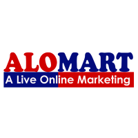 ALOMART logo, ALOMART contact details