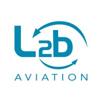 L2b Aviation logo, L2b Aviation contact details