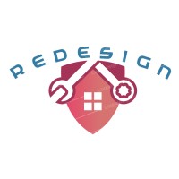 REDesign logo, REDesign contact details