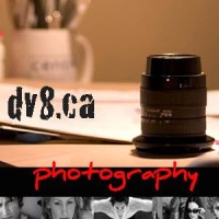 dv8Photography logo, dv8Photography contact details