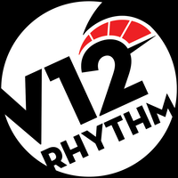 V12 Rhythm logo, V12 Rhythm contact details