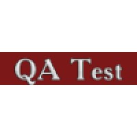 QA Test logo, QA Test contact details