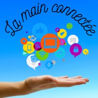 La main connectée logo, La main connectée contact details