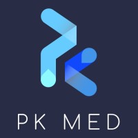 PK MED logo, PK MED contact details