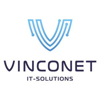 VincoNet logo, VincoNet contact details