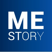 MeStory logo, MeStory contact details