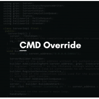 CMD Override logo, CMD Override contact details