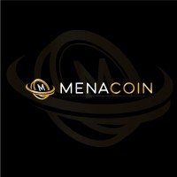 MenaCoin logo, MenaCoin contact details