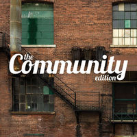 The Community Edition logo, The Community Edition contact details