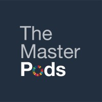 The Master Pods logo, The Master Pods contact details