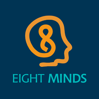 Eight Minds logo, Eight Minds contact details