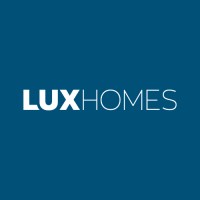 LUX Homes logo, LUX Homes contact details