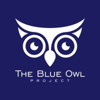 The Blue Owl Project logo, The Blue Owl Project contact details