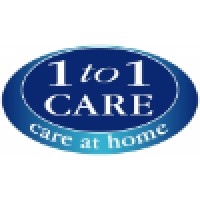 1 to 1 Care logo, 1 to 1 Care contact details