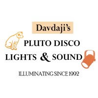 Davdaji's Pluto Disco Lights & sound logo, Davdaji's Pluto Disco Lights & sound contact details