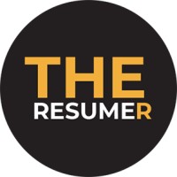 The Resumer logo, The Resumer contact details