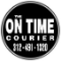 The On Time Courier logo, The On Time Courier contact details