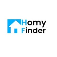 HomyFinder logo, HomyFinder contact details