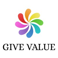 GIVE VALUE logo, GIVE VALUE contact details