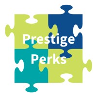 PrestigePerks logo, PrestigePerks contact details