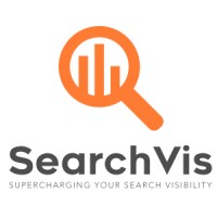 SearchVis logo, SearchVis contact details