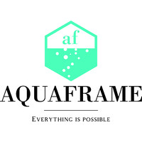 AQUAFRAME logo, AQUAFRAME contact details