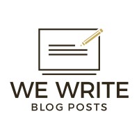 We Write Blog Posts logo, We Write Blog Posts contact details