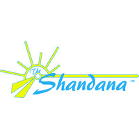 The Shandana logo, The Shandana contact details