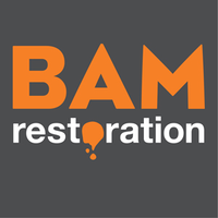 BAM Restoration logo, BAM Restoration contact details