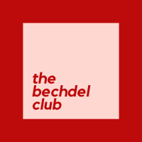 The Bechdel Club logo, The Bechdel Club contact details