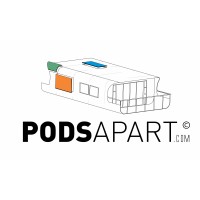 Pods Apart logo, Pods Apart contact details